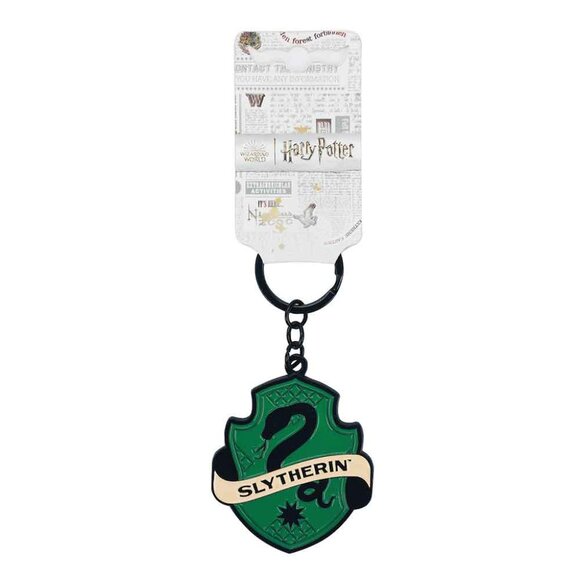 Harry Potter Sculpted Slytherin Journal with Keychain - Wizarding World Gifts - Picture 12 of 12